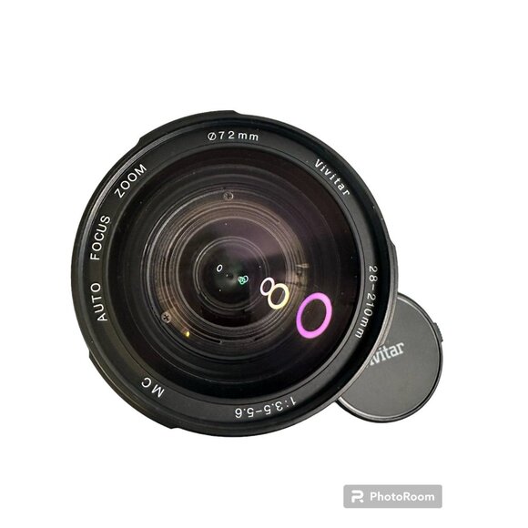 Vivitar Auto Focus Zoom 72mm 28-210mm 1:3.5-5.6 Lens For Nikon AF - Picture 2 of 7
